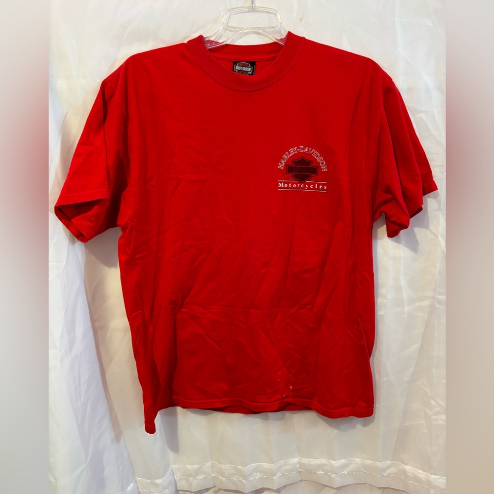 Harley-Davidson Men’s Red T-Shirt Size‎ XL